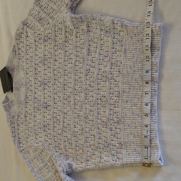 Knit crop sweater size small - Picture 6 of 12